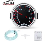 3 Bar Boost Gauge Car Turbo Boost Meter 2 "52Mm Turbina Indicatore Boost Meccani
