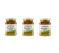3 Barattoli Tigullio Gran Pesto alla Genovese senz'aglio, 3x190gr
