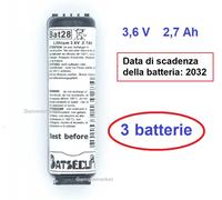 2 batterie Litio BAT28 compatibili con BATLi28 per allarmi DAYTEM LOGISTY