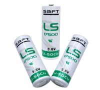 3 batterie Litio A SAFT LS17500 3,6V 3600 mAh LI-SoCl2