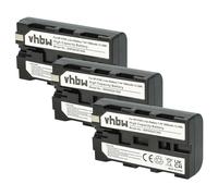 3 batterie vhbw compatibile con fotocamera SONY CCD-TR940, CCD-TRT97, CCD-TRV (MiniDV), CCD-TRV101, CCD-TRV119, CCD-TRV15, CCD-TRV16 1800mAh