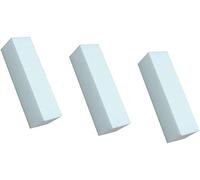 3 blocchi di lima per unghie per nail art buffer lucidatura lucidatura lima strumento per la cura delle unghie blocco manicure lime per unghie professionale bianco 9,5 x 2,5 x 2,5 cm durata e