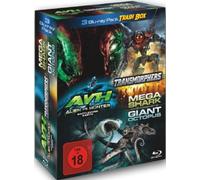 3 Blu Ray Trash Box - 3 Blu-ray Trash Box : Transmorphers - Alien Vs Hunter - Mega Shark Vs Giant Octopus [3 DVDs]