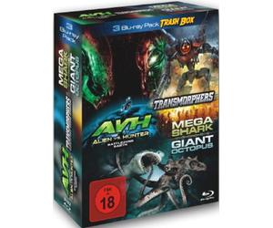 3 Blu Ray Trash Box - 3 Blu-ray Trash Box : Transmorphers - Alien Vs Hunter - Mega Shark Vs Giant Octopus [3 DVDs]
