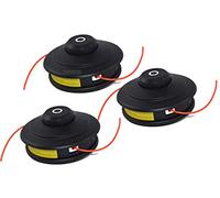 3 bobine automatiche con testa a doppia filettatura compatibile con Fuxtec e altri decespugliatori