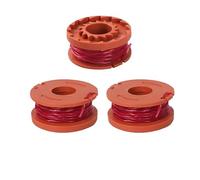 3 Bobine Tagliaerba,Bobina di ricambio per tagliaerba,Bobina di filo per tagliaerba a batteria,Compatibile con Worx WG150, WG151, WG151.5, WG152, WG153, WG154, WG155, WG155.5