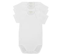 3 Body Neonato Neonata Liabel 05832B T407 Mezza Manica in Cotone Bianco e Fantas