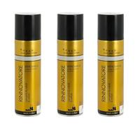 3 Bomboletta Spray di Rinnovatore Camoscio per scarpe 11/1, capacità 250ml, Rivitalizzare e Ripristinare colore Pelle Scamosciata, Camoscio, Nabuk e Velluto, per scarpe, borse, giacche (Marrone Medio)