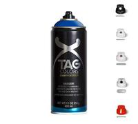 3 Bombolette Spray Graffiti 12 TONALITA di BLU 400ml +5 testine Vernice Acrilica