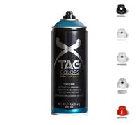 3 Bombolette Spray Graffiti 12 TONALITA di BLU 400ml +5 testine Vernice Acrilica