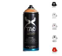 3 Bombolette Spray Graffiti 7 TONALITA MARRONE 400ml +5 testine Vernice Acrilica
