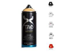 3 Bombolette Spray Graffiti 9 TONALITA GIALLO 400ml +5 testine Vernice Acrilica
