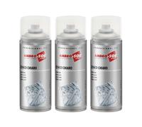 3 Bombolette Zinco Chiaro Spray 400 ml Zincante a Freddo Antiruggine