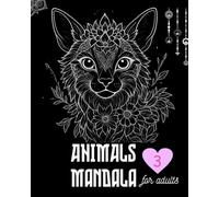 3º BOOK ANIMALS MANDALA: 3 COLORING ANIMALS MANDALA
