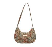 3 Borsa a tracolla floreale Borsa spaziosa sotto le ascelle con tracolla ergonomica per lavoro e le avventure del fine settimana Borsa a tracolla floreale da donna