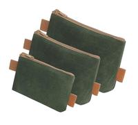 3 borse per attrezzi in tela con cerniera, borsa per attrezzi da elettricista, organizer portatile per attrezzi, borsa per attrezzi, forniture per ufficio, cancelleria