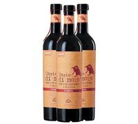 3 Bottiglie Coste di Moro Riserva, Montepulciano d'Abruzzo DOP 2015, Biologico e Biodinamico Lunaria, 14,5% Vol, 750 ml