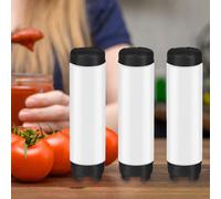 3 bottiglie di salsa a doppia testa, dispenser pratici per condimenti, per
