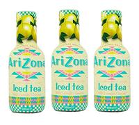 3 Bottiglie di Tè freddo al Limone -ARIZONA POMEGRANATE- 500ml