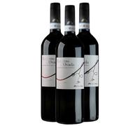 3 Bottiglie Dolcetto d'Ovada DOC 2018 Tacchino, Vino Rosso Rubino, 100% Dolcetto, Note di Frutti Rossi e Liquirizia, 750 ml, 13,5% Vol.
