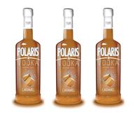 3 bottiglie LABADIA VODKA & e CARAMELLO POLARIS 1 LT