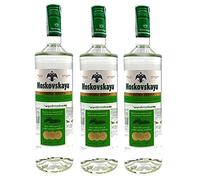 3 Bottiglie Vodka -MOSKOVSKAYA- 38% 1 Litro