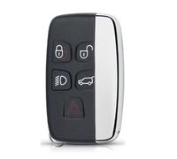 3 bottoni Blu Smart Remote Key Shell Case Fob custodia chiave a guscio auto ricambio telecomando Alloggiamento chiave Fit per Land R0ver Range R0ver Sport LR4 Evoque