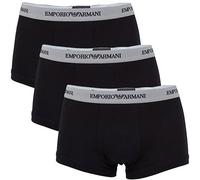3 Boxer Emporio Armani EA7 3 Boxer Underwear Cotone Uomo Nero 111357CC717 120