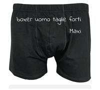 3 boxer MAXI uomo TAGLIE FORTI grande mutanda intimo cotone elasticizzato SLIP