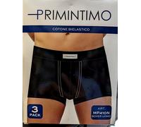 3 boxer PRIMINTIMO cotone elastico tinta unita Tg 10/5XL maxi conformata art 411