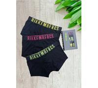 3 Boxer uomo in cotone elasticizzato logo fluo BIKKEMBERGS