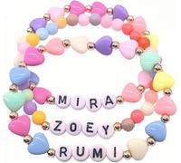 3 braccialetti dell'amicizia abbinati Kroean Pop Huntrix Merch braccialetti per outfit rumi accessori jinu zoey mira Costume Gioielli di Natale Regali per ragazze bambini