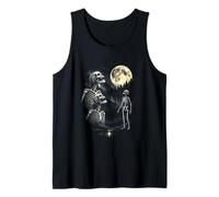 3 Bunny Howling At Moon Vintage Funny 80s-90s Grafica Canotta
