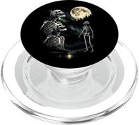3 Bunny Howling At Moon Vintage Funny 80s-90s Grafica PopSockets PopGrip per MagSafe