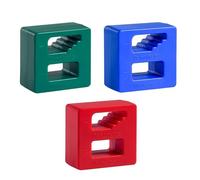 3 cacciaviti a doppio scopo, magnetizzano e smagnetizzano, facili da usare per trapani, viti, dadi e cacciaviti. Strumento di magnetizzazione rapida