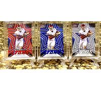 3 CALEB WILLIAMS 2022 Leaf College Stars Gem-MINT 10 Rookie Set