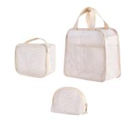 3 Campeggio Elegante Sacchetti Cosmemiche Traspiranti Per Organizzare La Bellezza Essenziale Per Le Palestre E A Maglie A Secco Veloce