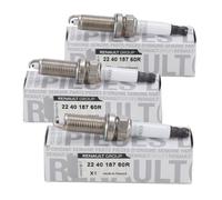 3 Candele Accensione Originali Renault Smart Fourfour Fourtwo 453 1.0 45 52 Kw