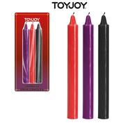 3 Candele Bondage in Cera Bassa Temperatura Classics Japanese Drip Candles