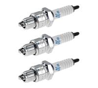 3 Candele NGK con Sede Piatto, NGK 7058, M14x1,25, 0,3mm, 20,8mm
