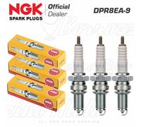 KIT 4 CANDELE NGK SPARK PLUG DPR8EA-9 CB 750 F2 Seven FiftyRC42 750 2002