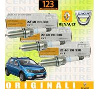 3 CANDELE ORIGINALI RENAULT DACIA SANDERO TCe90 TCe90 LPG
