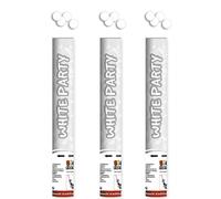 3 Cannone Tubo Sparacoriandoli bianco 40CM