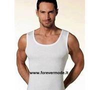 3 Canotte uomo Nottingham spalla larga con cotone sulla pelle, lana fuori - VL18