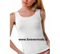 3 Canottiere top donna Intimidea a spalla larga in morbida microfibra art Empire