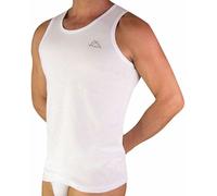 3 Canottiere uomo Kappa a spalla larga in cotone pettinato con logo art K1325