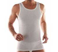 Liabel, Set da 6 Canotta in 100% Cotone Comodo e Resistente. Colore Bianco Taglia L