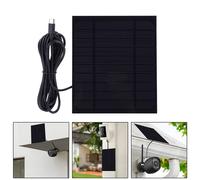 3 Caricabatterie Solare Monocristallino 5W per Telefoni Telecamere e Luci Giardi