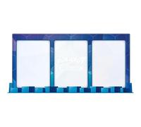 3 carte One Touch Magnetic Holder Frame & Stand compatibili per carte Pokemon Card Titolare e supporto blu