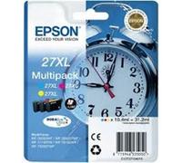 Epson Alarm clock 27XL DURABrite Ultra cartuccia d'inchiostro 1 pz Originale Resa elevata (XL) Ciano, Magenta, Giallo